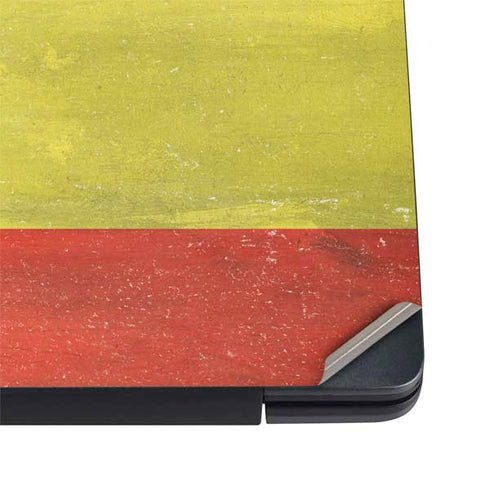 Spain Flag Distressed Dell Vostro Skin